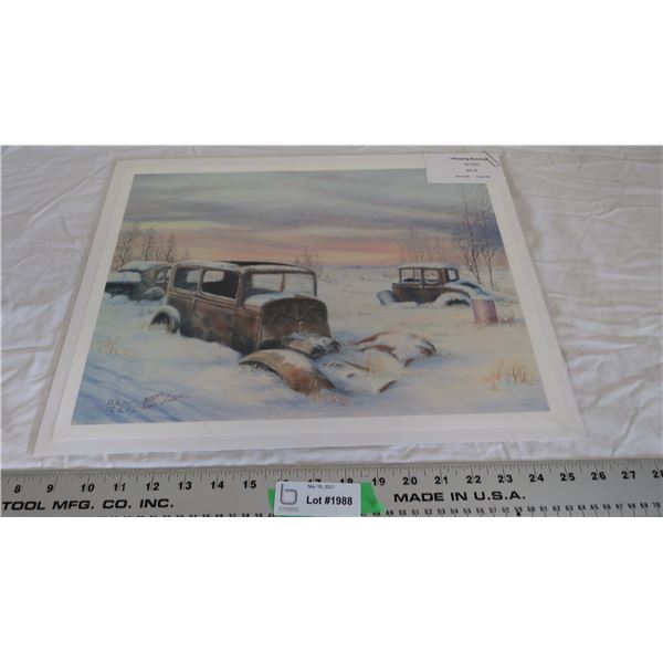 Dan Reid Sleeping Beauties print with certificate