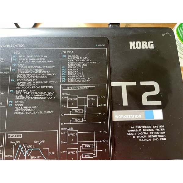 KORG T2 Music Workstation