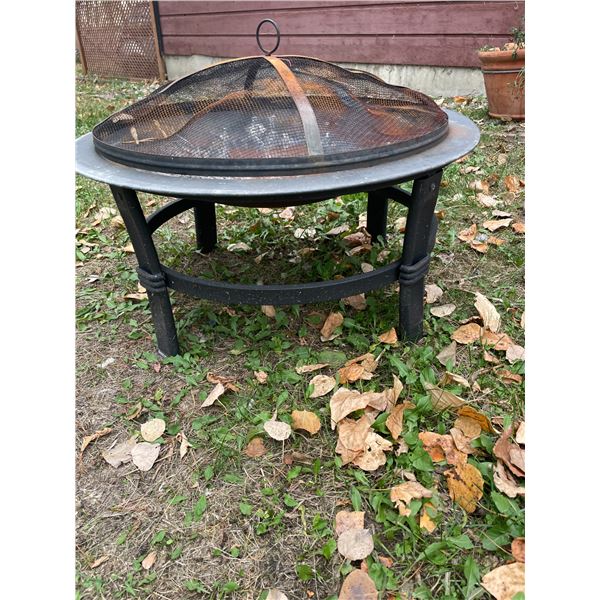 Firepit with cover
