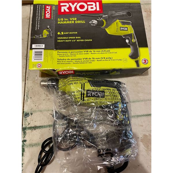 Ryobi 5/8" hammer drill