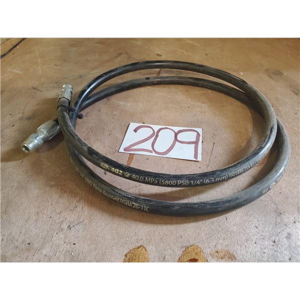 Hydraulic Hose 5800psi 1/4"