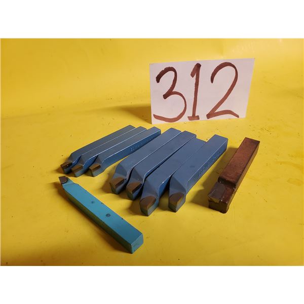 Lot of Carbide tipped Tool Bits