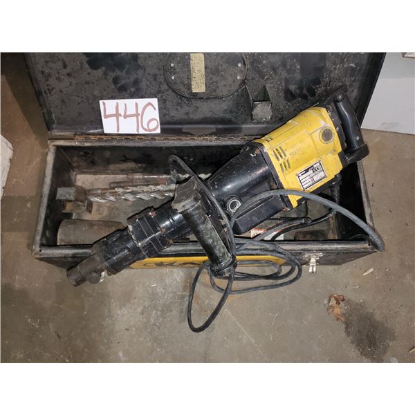 Kango Jack Hammer with equipment