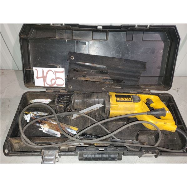 DeWalt electric Sawzall