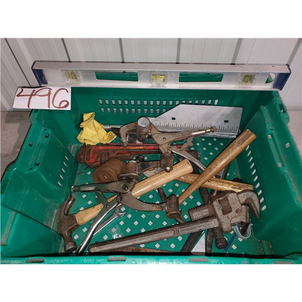 Box with Assorted Tools