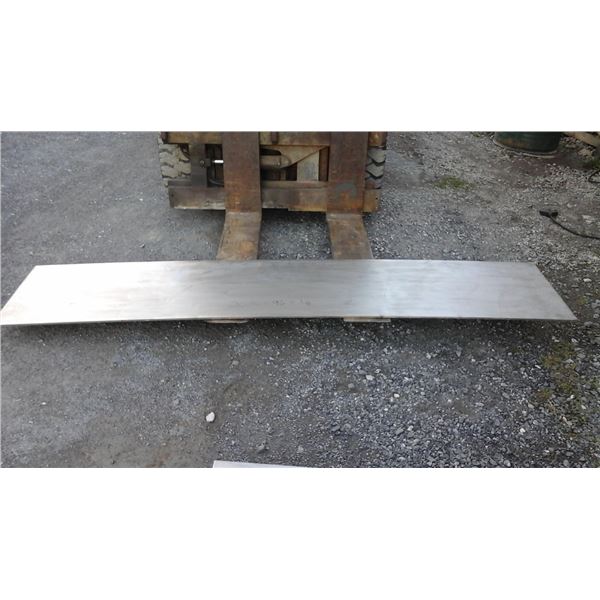 Plate stainless 409 20 3/4" x 96" x 3/8"