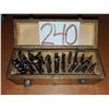 Image 1 : Left Hand End Mill Set 3/16" to 3/4" 2fl. 3fl. 4fl.