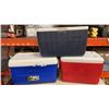 Image 1 : 3 COOLERS