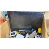 Image 2 : Box of various electronics including Wi-Fi switches
