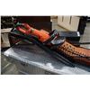 Image 2 : PAIR OF PAINTED BLACK VEHICLE RAMPS AND HEDGE TRIMMER