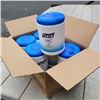 Image 3 : NEW BOX OF 6 TUBS PURELL SANITZING WIPES KILLS 99.9% GERMS 276 WIPES PER TUB RETAIL $140 PER BOX