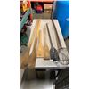 Image 1 : COMMERCIAL BAKING UTENSILS - 4 FOOT WHISK, MIXING PADDLES
