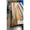 Image 2 : COMMERCIAL BAKING UTENSILS - 4 FOOT WHISK, MIXING PADDLES