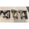 Image 3 : BOX OF AIR STAPLERS AND GUNS