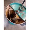 Image 6 : 2 FRAME HONEY EXTRACTOR, 2 GLASS CARBOYS AND GALVANIZED METAL PAIL