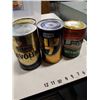 Image 3 : 4 SEALED CANS VINTAGE MOTOR OIL - TEXACO, COOP AND UFA