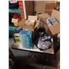 Image 1 : LOT OF RV ACCESSORIES - TOWING MIRRORS, VENTS, BRAKE SHOES, ETC, SPEAKERS AND CAR ALARM
