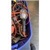 Image 3 : TOTE OF POWER TOOLS AND TROUBLE LIGHT