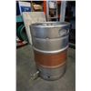 Image 1 : METAL KEG WITH SPOUT