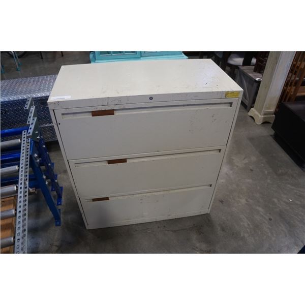 3 DRAWER LATERAL FILING CABINET