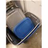 Image 2 : SHOVEL, GARDEN HOE, TOTES AND ROLL OF FOIL BUBBLE INSULATION