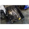 Image 8 : NAPA 85-2250 BATTERY CHARGER, MAKITA RADIO (AS IS) AND TRAY OF WRENCHES SOME BLUEPOINT AND MORE