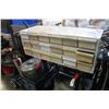 Image 1 : METAL WEATHERGUARD 18 DRAWER HARDWARE ORGANIZER 32.5"X12"X12" WITH CONTENTS