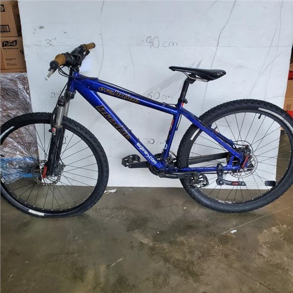 Blue Brodie bike