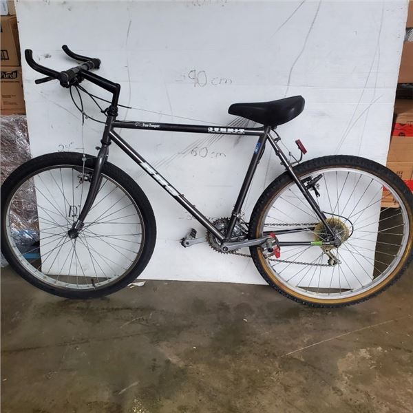 Grey KHS bike