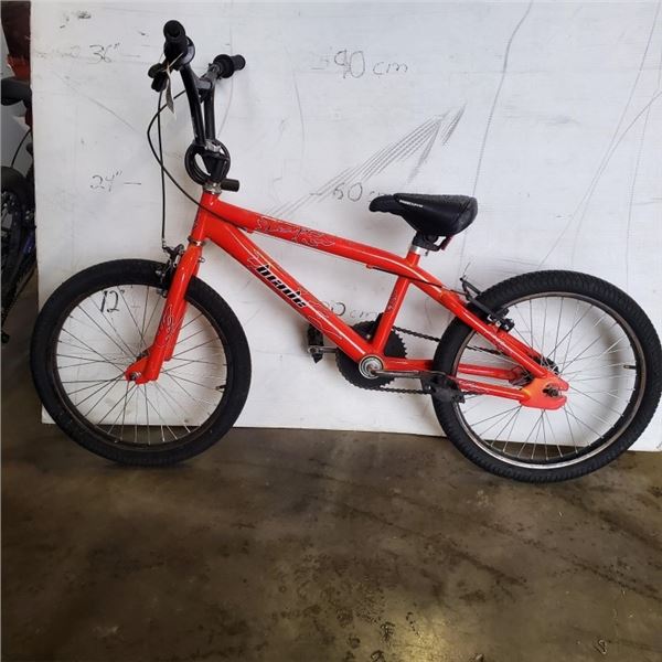 Orange blade bmx bike