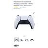 Image 1 : PlayStation 5 DualSense Wireless Controller - White tested working, sticky triangle button - retail 