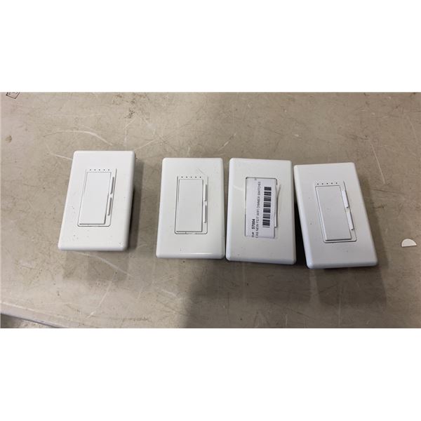 4 AS NEW FEIT WIFI DIMMER SWITCHES RETAIL $120