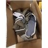 Image 3 : BOX OF PANS WITH HAMILTON BEACH COFFEE MAKER, NECK MASSAGER AND HEATING PAD