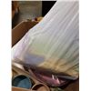 Image 2 : BOX OF SERVING TRAYS, PLATTERS, PARTY DECOR, CANDLES