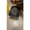 Image 2 : LOT OF ROASTING PANS AND DESSERT TIER DISHES - SOME HARDWARE