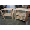 Image 2 : 2 WOOD SHELFS