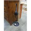 Image 1 : METAL BIRD FIGURE 34 INCHES TALL, PAINTED BRASS