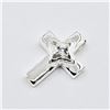 Image 2 : NEW STERLING SILVER CROSS PENDANT WITH STERLING CHAIN, RETAIL $150.00