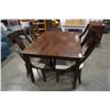 Image 2 : MODERN DINING TABLE WITH 4 CHAIRS