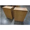 Image 3 : 2 SMALL 3 DRAWER NIGHTSTANDS