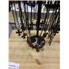 Image 3 : 60 NEW PIECES JEWELRY ON SPINNING RACK - LEATHER NECKLACES AND BRACELETS