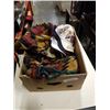 Image 1 : BOX OF WORLD HATS AND FABRIC BAGS