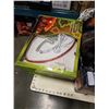 Image 2 : 5 FOOTBALL LED STRING LIGHT DECORATIONS AND TRAY OF UMBRELLAS, FLASHLIGHTS, BAGS ETC