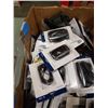 Image 3 : 2 BOXES OF INISGNIA AV CABLES, REMOTES, ELECTRONICS AND CABLES