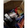 Image 2 : BOX OF DVDS AND BLURAYS - INCLUDES MOVIE COLLECTIONS, NIGHTMARE ON ELMSTREET, MATRIX, 007