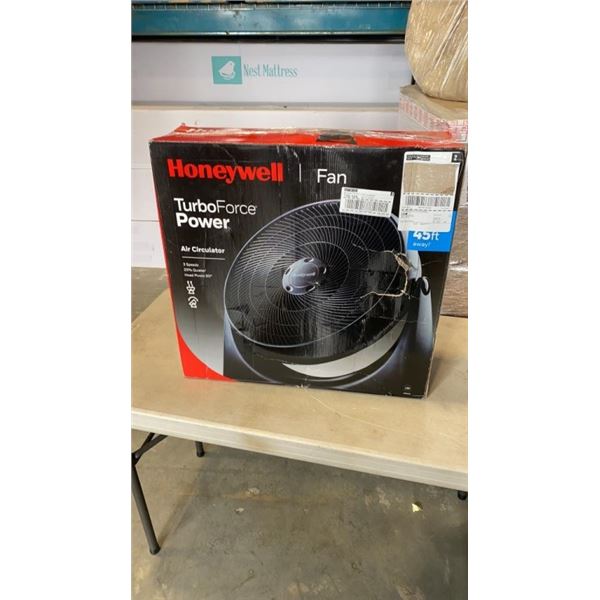 HONEYWELL TURBO FORCE POWER AIR CIRCULATION FAN TESTED AND WORKING