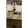 Image 1 : 2 ACRYLIC BASE TABLE LAMPS