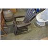 Image 1 : 2 PLASTIC ADIRONDACK DECK CHAIRS