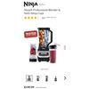 Image 1 : NINJA PROFESSIONAL 1100W BLENDER - TESTED WORKING, nutri ninja cups not included - RETAIL $199