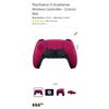 Image 1 : PlayStation 5 DualSense Wireless Controller - Cosmic Red retail $94.99